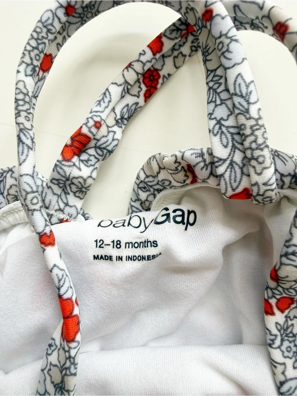 Baby Gap Floral Bubble One Piece Swimsuit 12-18M